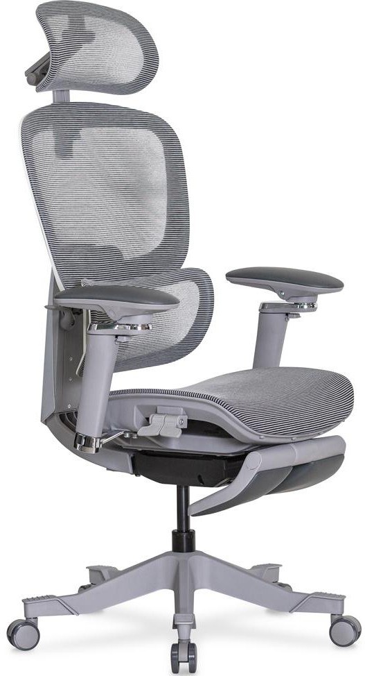 Крісло офісне Mealux Q5 Air Grey (арт. HF-Q5 M/G)